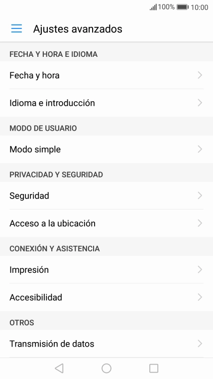 Pulsa Acceso a la ubicación.