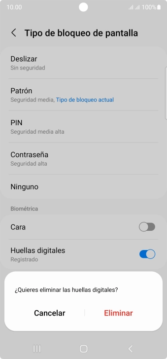 Pulsa Eliminar. Pulsa Eliminar.