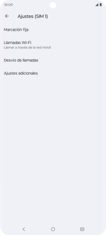 Pulsa Desvío de llamadas.