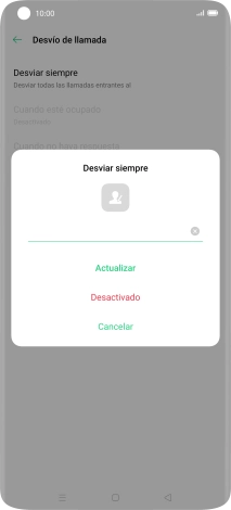Pulsa Desactivado. Pulsa Desactivado.