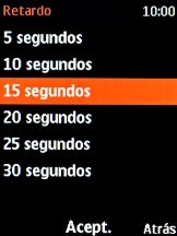 Selecciona el ajuste deseado. Selecciona el ajuste deseado.