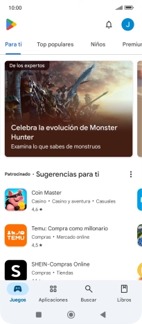 Pulsa Buscar.
