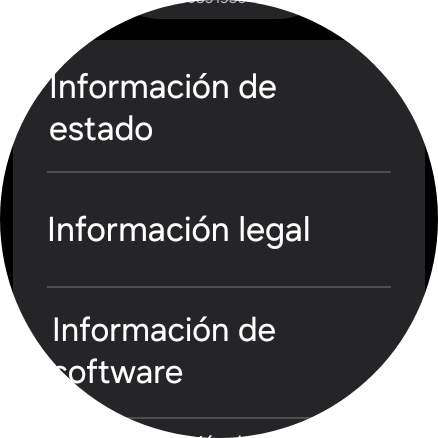 Pulsa Información de estado. Pulsa Información de estado.