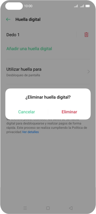 Pulsa Eliminar. Pulsa Eliminar.