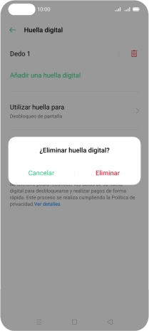 Pulsa Eliminar. Pulsa Eliminar.