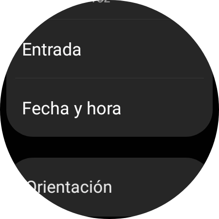 Pulsa Fecha y hora. Pulsa Fecha y hora.