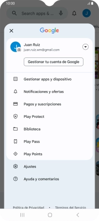 Pulsa Ajustes. Pulsa Ajustes.