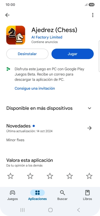 Pulsa Desinstalar. Pulsa Desinstalar.
