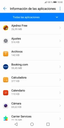 Pulsa la app deseada. Pulsa la app deseada.