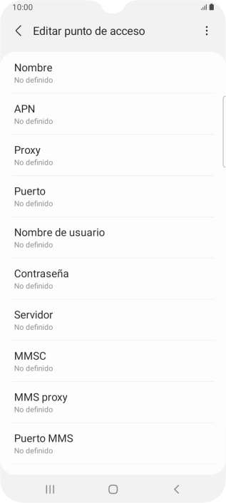 Pulsa Nombre. Pulsa Nombre.