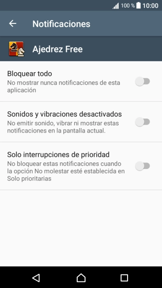 Pulsa Bloquear todo para activar o desactivar la función. Pulsa Bloquear todo para activar o desactivar la función.
