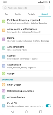 Pulsa Pantalla de bloqueo y seguridad. Pulsa Pantalla de bloqueo y seguridad.
