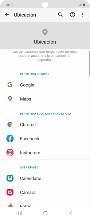 Pulsa la app deseada. Pulsa la app deseada.