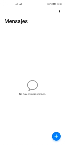 Pulsa el icono de nuevo mensaje. Pulsa el icono de nuevo mensaje.
