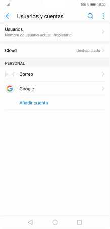 Pulsa el icono de menú. Pulsa el icono de menú.
