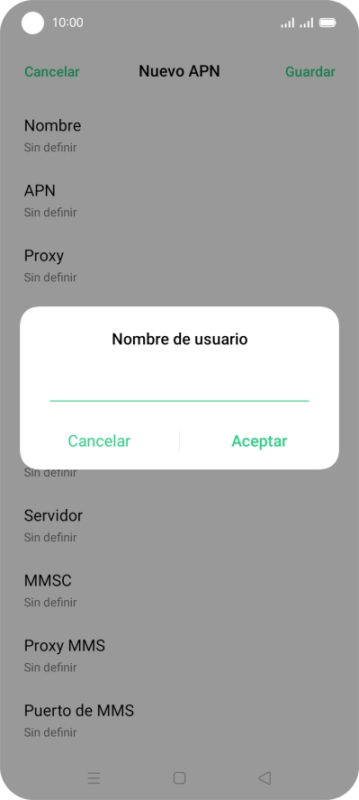 Introduce wap@wap y pulsa Aceptar. Introduce wap@wap y pulsa Aceptar.