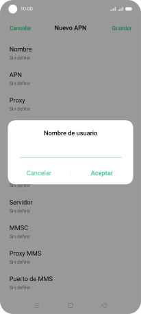 Introduce wap@wap y pulsa Aceptar. Introduce wap@wap y pulsa Aceptar.
