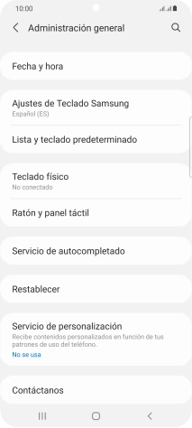 Pulsa Restablecer.