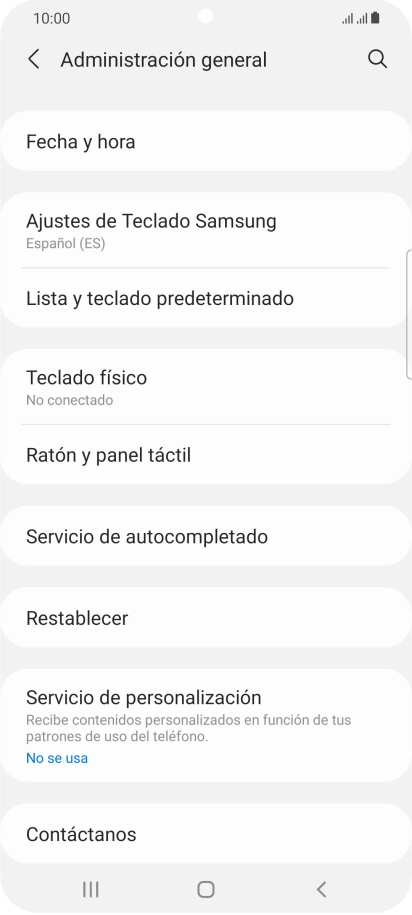 Pulsa Restablecer.