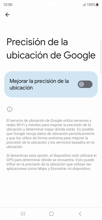 Si pulsas el indicador junto a Si pulsas el indicador junto a