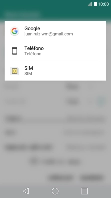 Pulsa Teléfono.