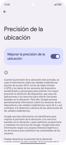 Si pulsas el indicador junto a Si pulsas el indicador junto a