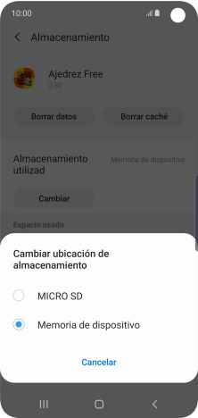 Pulsa el nombre de la tarjeta de memoria. Pulsa el nombre de la tarjeta de memoria.