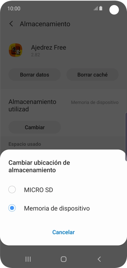 Pulsa el nombre de la tarjeta de memoria. Pulsa el nombre de la tarjeta de memoria.