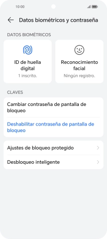 Pulsa Deshabilitar contraseña de pantalla de bloqueo e introduce el código de seguridad extra que has creado anteriormente. Pulsa Deshabilitar contraseña de pantalla de bloqueo e introduce el código de seguridad extra que has creado anteriormente.