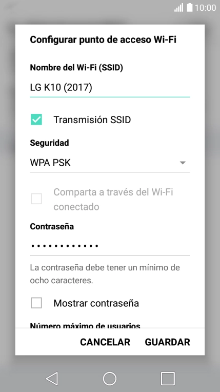Pulsa en el campo bajo 