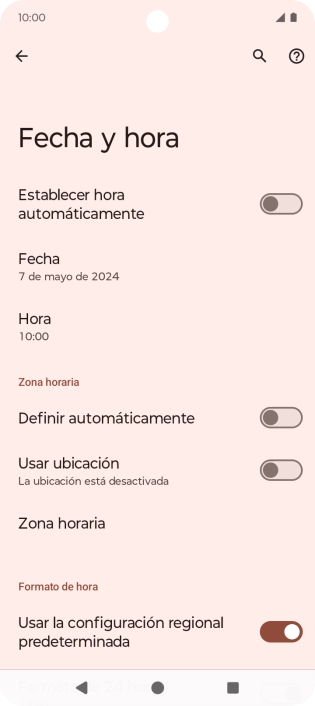 Pulsa el indicador junto a Pulsa el indicador junto a