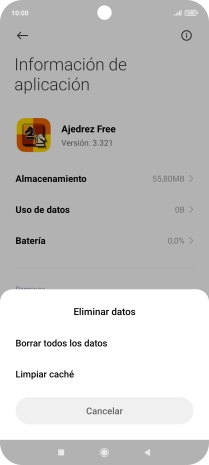 Pulsa Limpiar caché. Pulsa Limpiar caché.