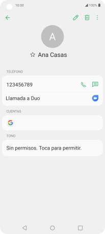 Pulsa el número de teléfono. Pulsa el número de teléfono.