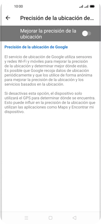 Si pulsas el indicador junto a Si pulsas el indicador junto a