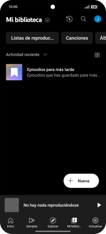 Pulsa la lista desplegable. Pulsa la lista desplegable.