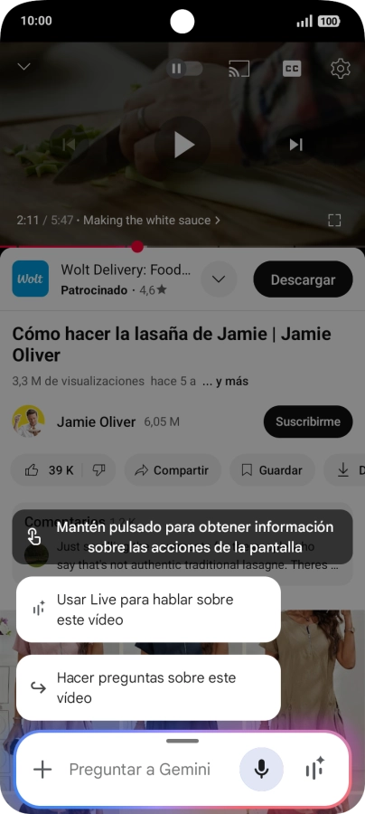 Pulsa Hacer preguntas sobre este vídeo. Pulsa Hacer preguntas sobre este vídeo.