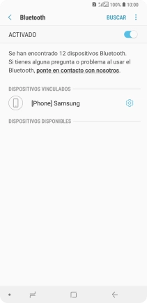 Pulsa la tecla de inicio para terminar y regresar a la pantalla de inicio.