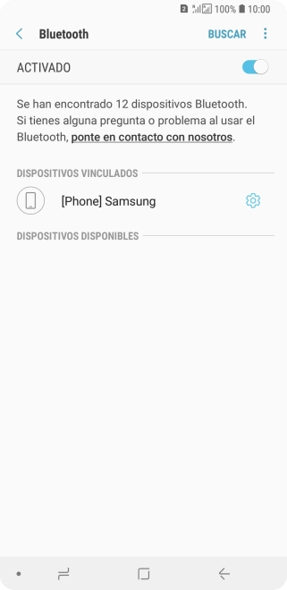 Pulsa la tecla de inicio para terminar y regresar a la pantalla de inicio.