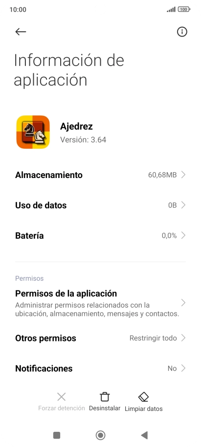 Pulsa Limpiar datos. Pulsa Limpiar datos.
