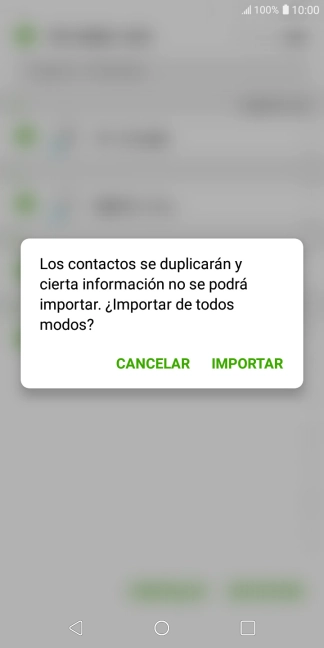 Pulsa IMPORTAR. Pulsa IMPORTAR.