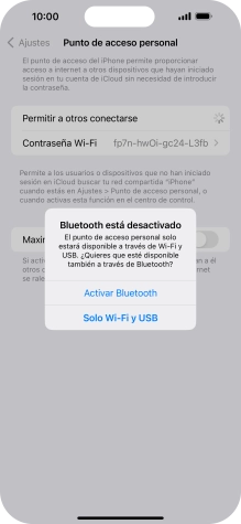 Si la función de wifi está activada, pulsa Solo Wi-Fi y USB. Si la función de wifi está activada, pulsa Solo Wi-Fi y USB.