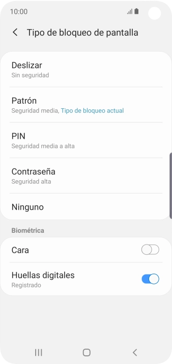 Pulsa Ninguno. Pulsa Ninguno.
