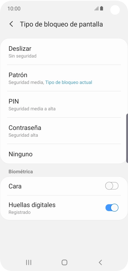 Pulsa Ninguno. Pulsa Ninguno.
