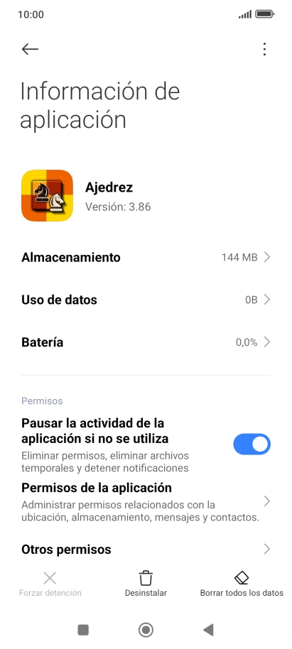 Pulsa la tecla de inicio para terminar y regresar a la pantalla de inicio. Pulsa la tecla de inicio para terminar y regresar a la pantalla de inicio.