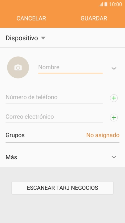 Pulsa el icono de imagen. Pulsa el icono de imagen.
