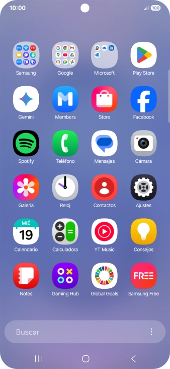 Pulsa Gemini. Si el teléfono lo solicita, sigue las indicaciones de la pantalla para activar la función.