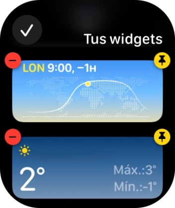 Pulsa el icono de aceptar. Pulsa el icono de aceptar.