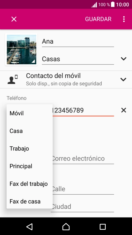 Pulsa el tipo de número deseado. Pulsa el tipo de número deseado.