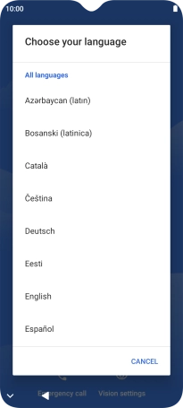 Pulsa el idioma. Pulsa el idioma.