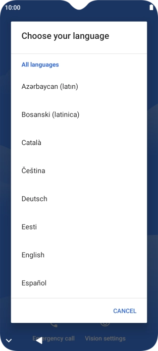 Pulsa el idioma. Pulsa el idioma.